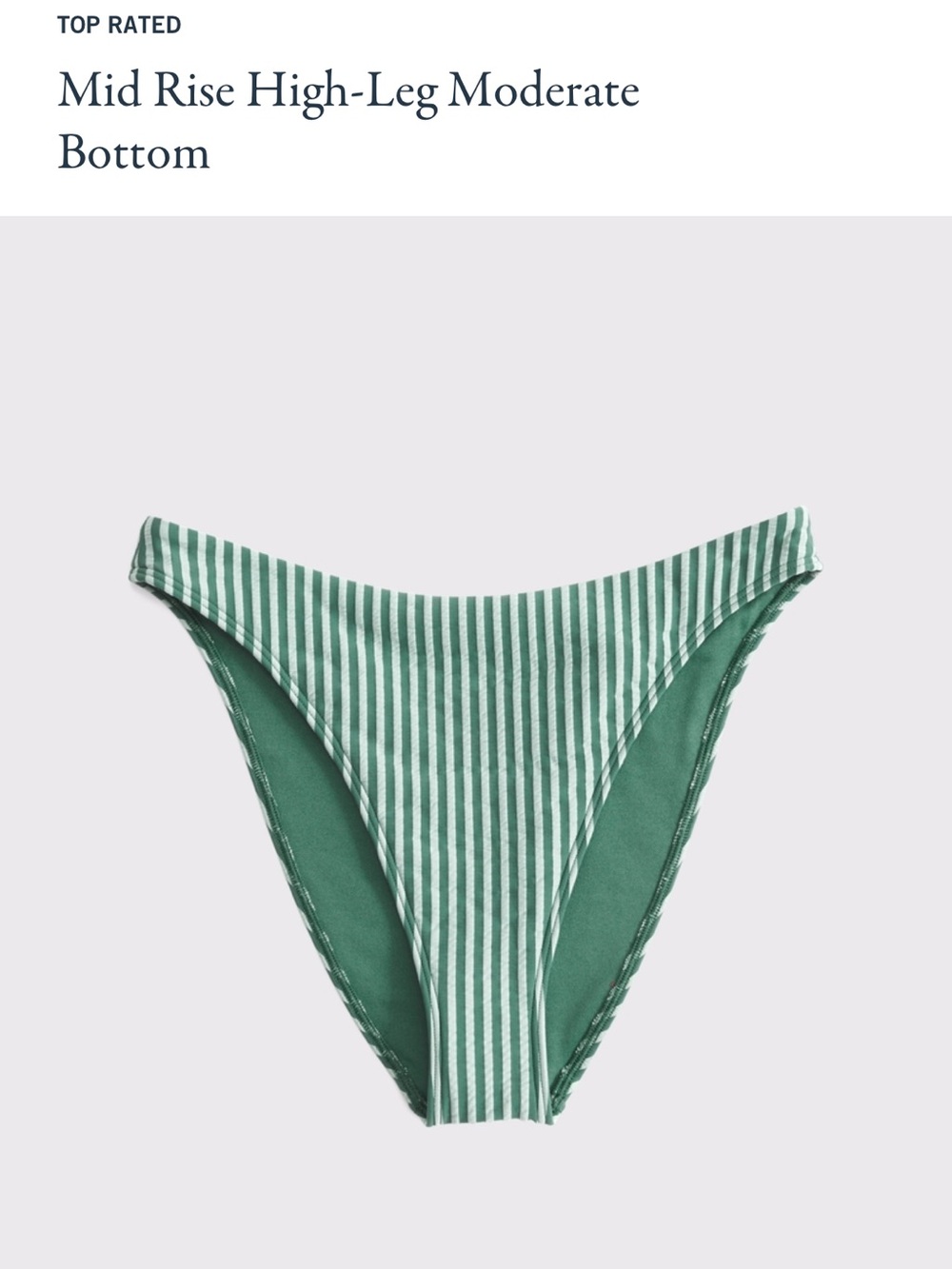 New Abercrombie swim bottom